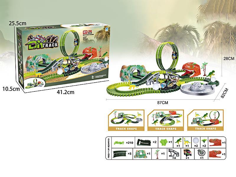 B/O Dinosaur Rail Car