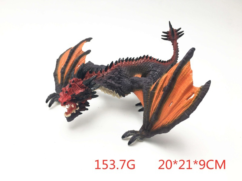 Orange Battle Dragon (Its Mouth Can Open And Close)