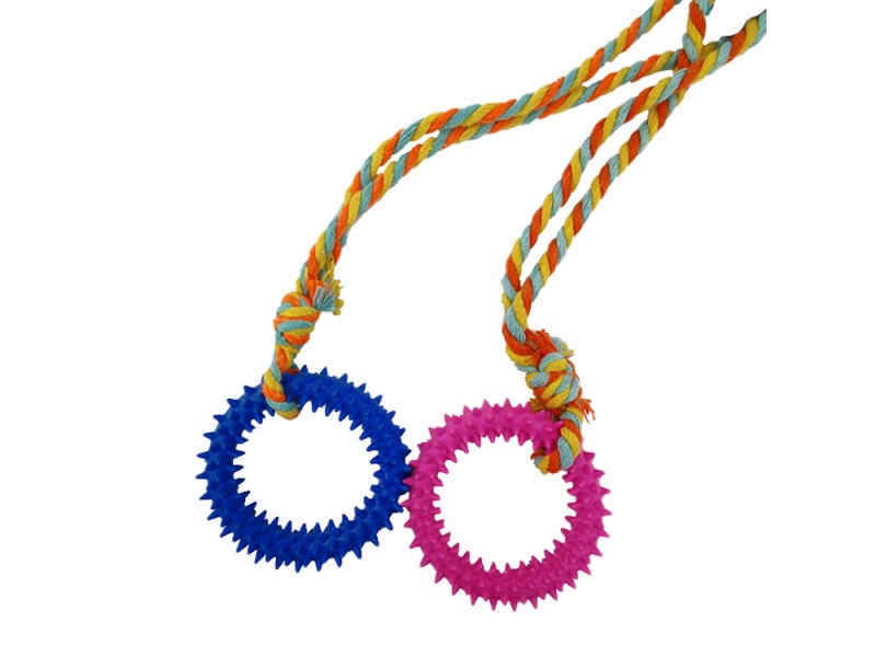 Pet Toys With Barbed Wire Rings