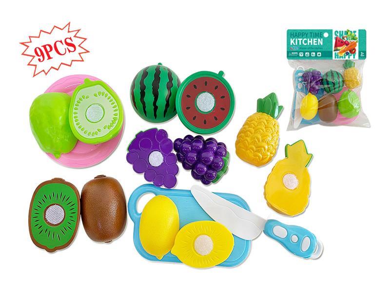 9PCS Cutting Fruit Toy
