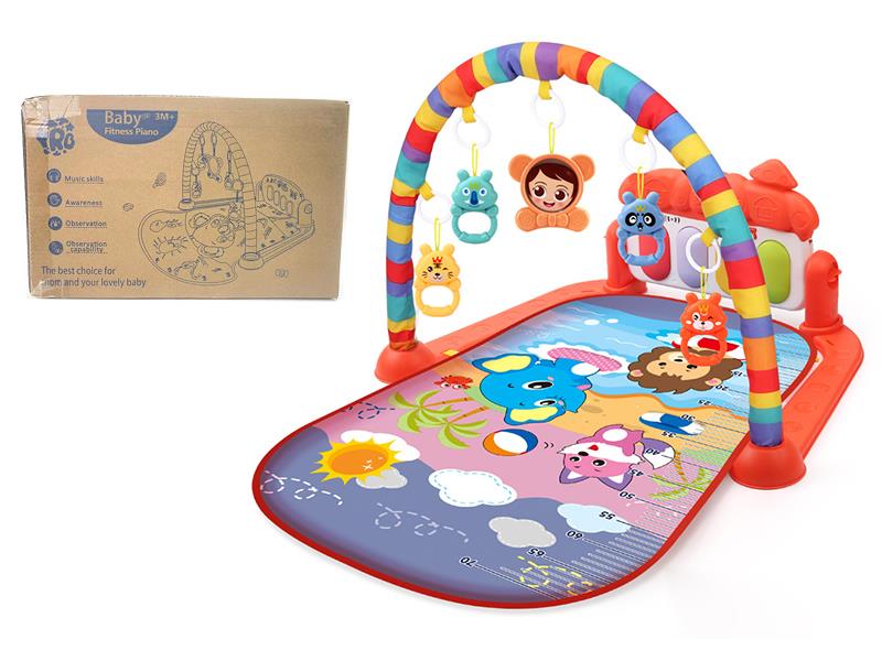 Baby Pedal Piano Fitness Blanket(Beach Animal)