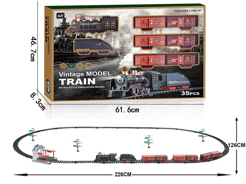 Classical Rail Train(Spray, Lights, Sound)