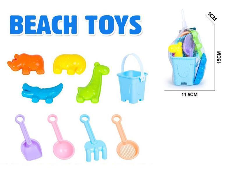 Beach Bucket Sand Mold Sand Tools Set