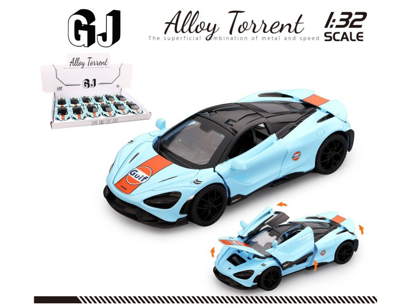 1:32 Mclaren 765Lt (Gulf Edition) (12 Pieces)
