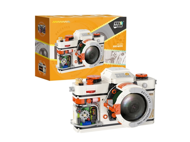 Retro Camera Building Blocks 482pcs