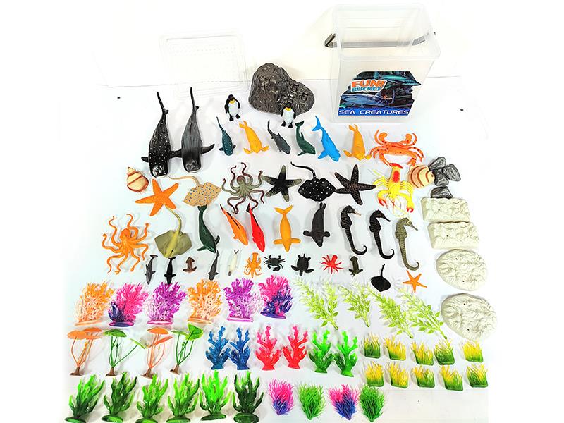 Sea Animals Set 90PCS