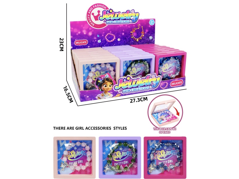 Jewelry Bracelet Display Box (24 Pieces)