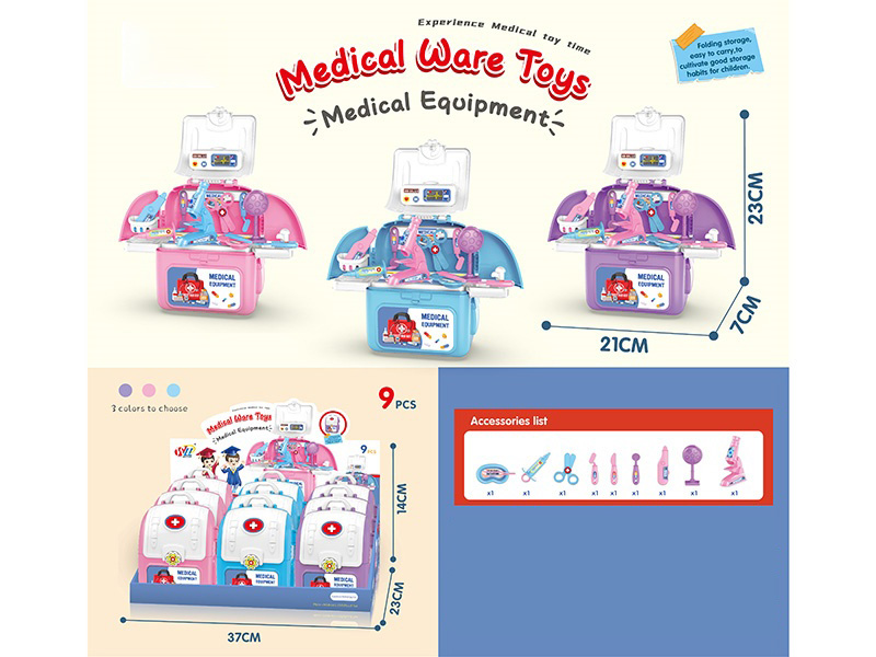 School Bag Medical Equipment Storage Desk