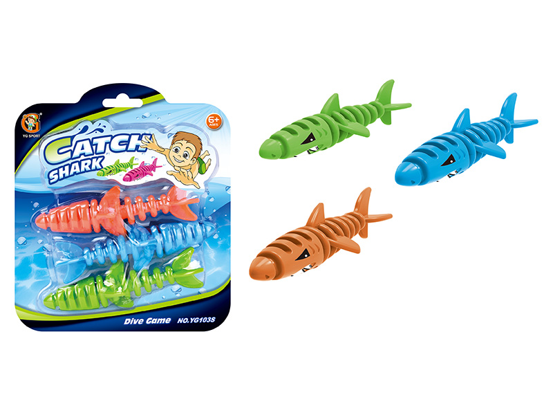 Catch Shark Dive Game 3pcs