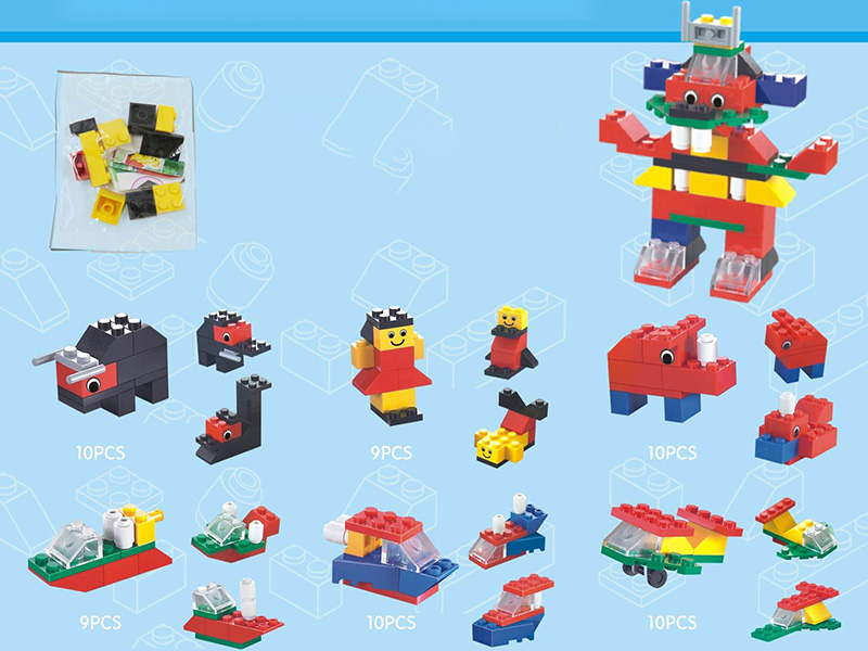 Small Particle Building Blocks