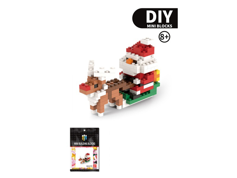Christmas Series - 178 PCS Of Santa Claus Building Blocks