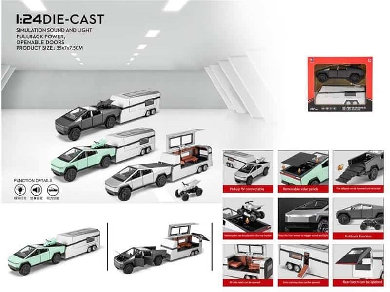1:32 Tesla Pickup RV
