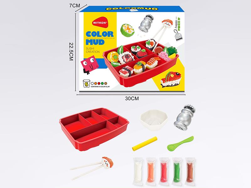 Color Clay Sushi Creation Toy