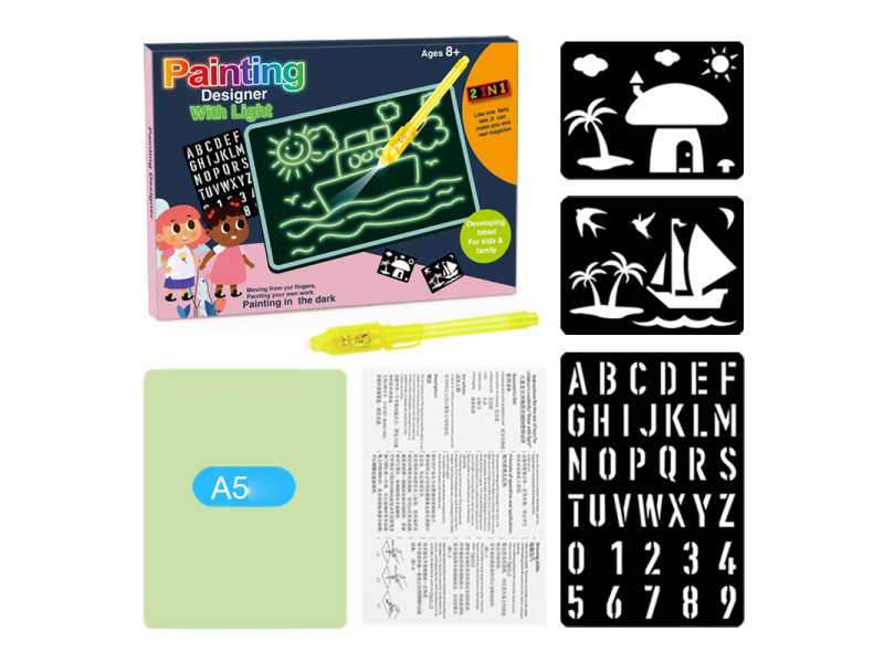 Fluorescent Painting Board