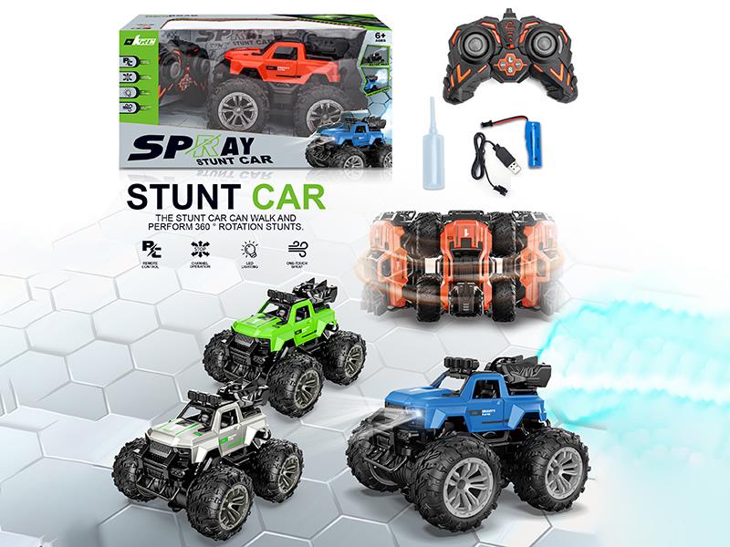 9CH Remote Control Spray Stunt Climbing Car