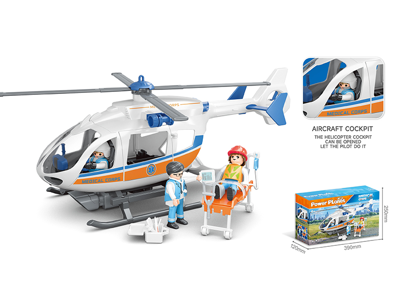 DIY Assembly Medical Helicopter