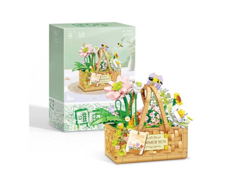 Flower Basket Building Blocks 1168pcs