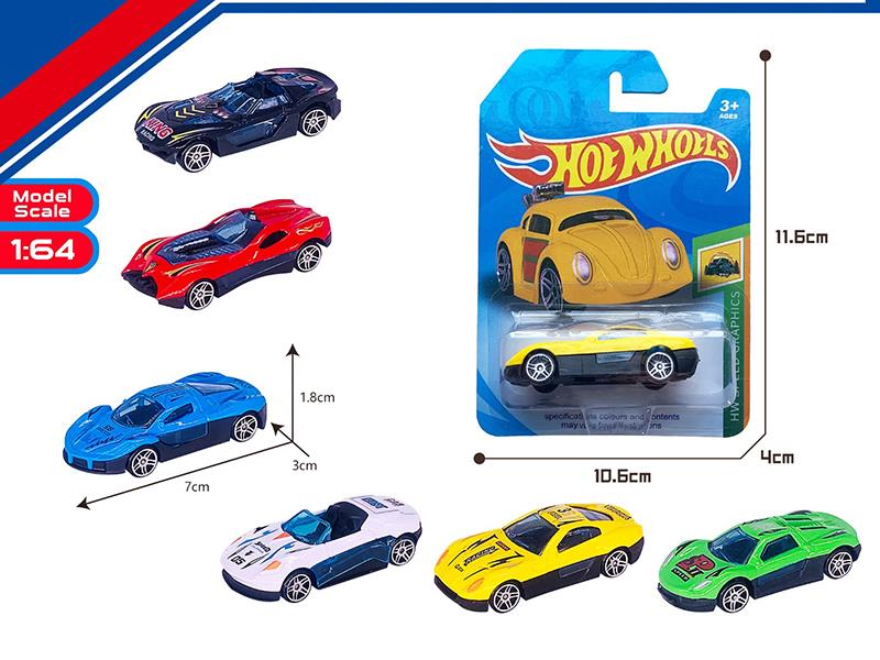 Slide Alloy Racing Car