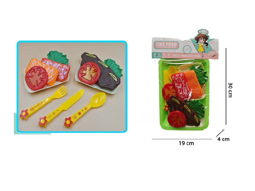 Pretend Play Western Dining Set