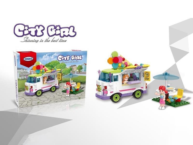 City Girl Building Blocks