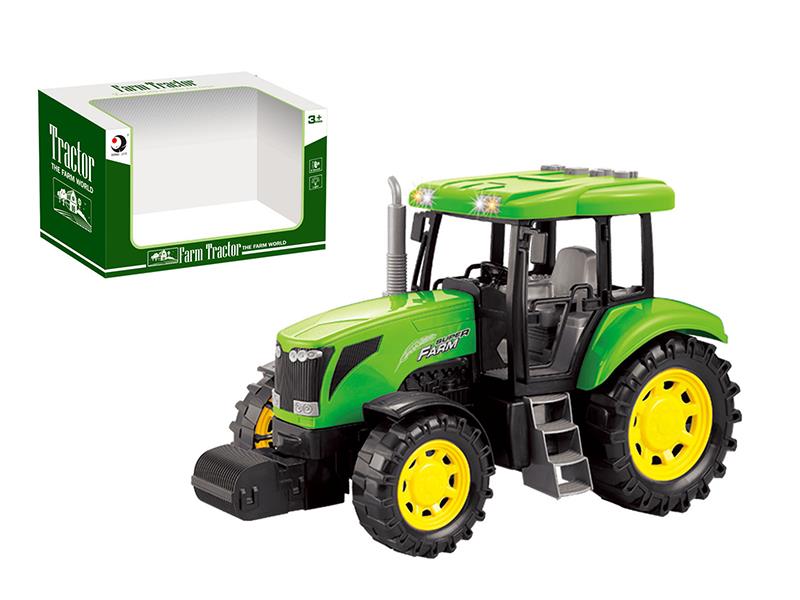 Friction Farm Tractor With Lights And Music