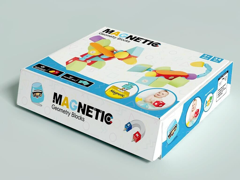 EVA Magnetic Building Blocks 34PCS