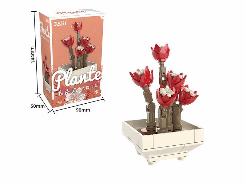 Pot Plants  Building Blocks 79PCS