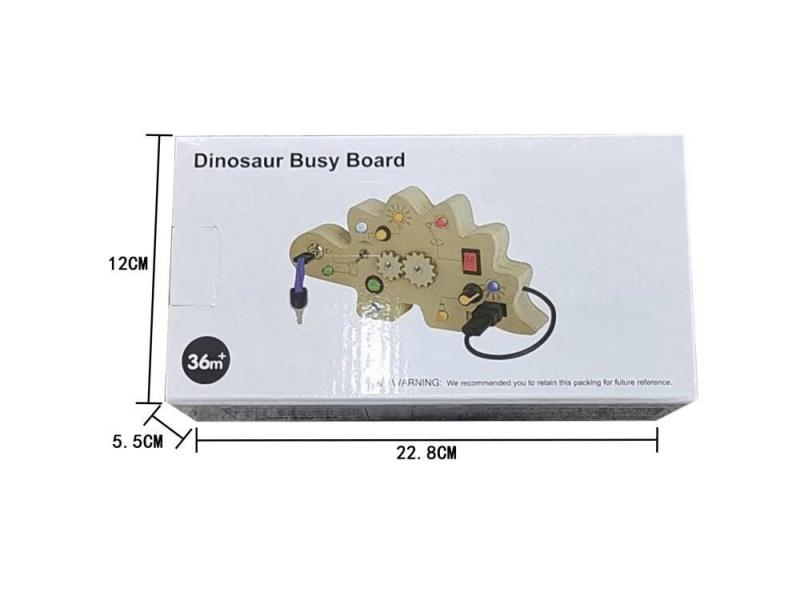 Dinosaur Busy Board