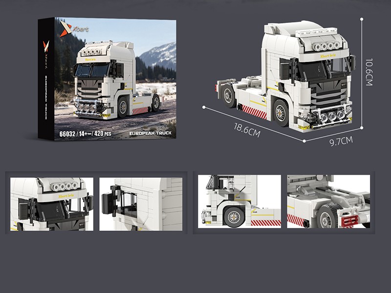 European Truck Building Blocks 420PCS