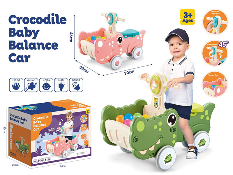 Crocodile Baby Balance Car