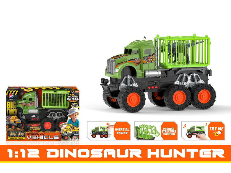 1:126 *6 Engineering Armored Dinosaur Vehicle [Sound, Light And Music]