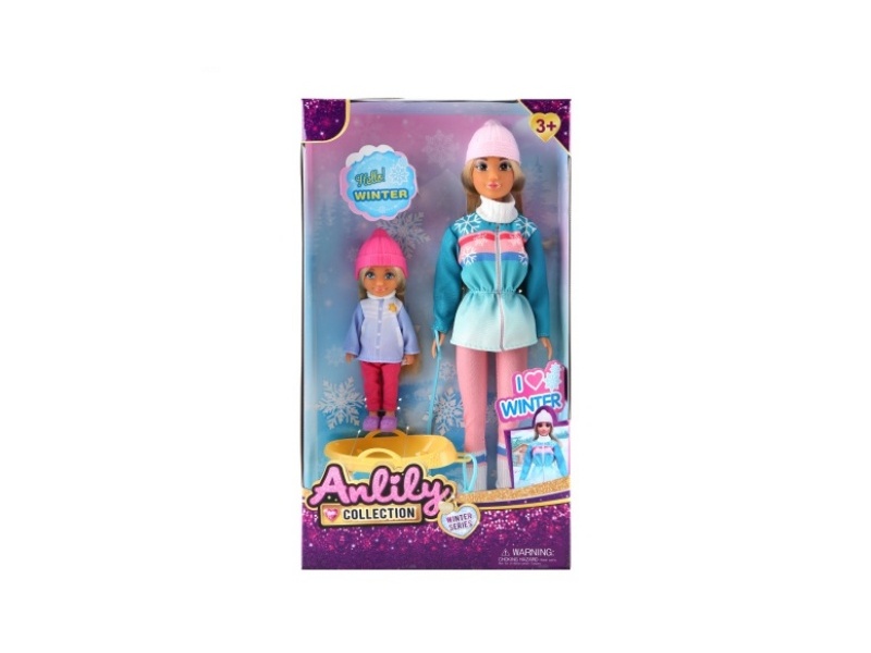 11.5-Inch Solid Doll (Brown Skin Color)