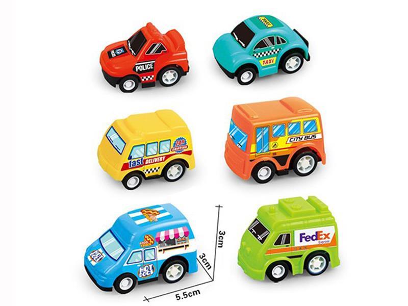 City Pull Back Car