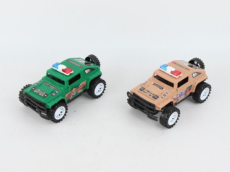 Friction Military Cross Country Car