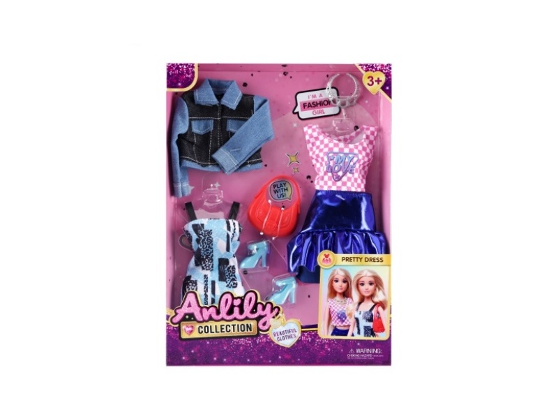 11.5-Inch Doll Clothes (No Dolls)