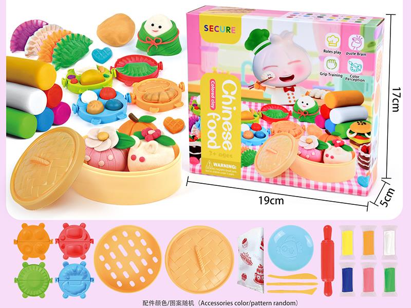 Chinese Food Play Dough Set 18pcs