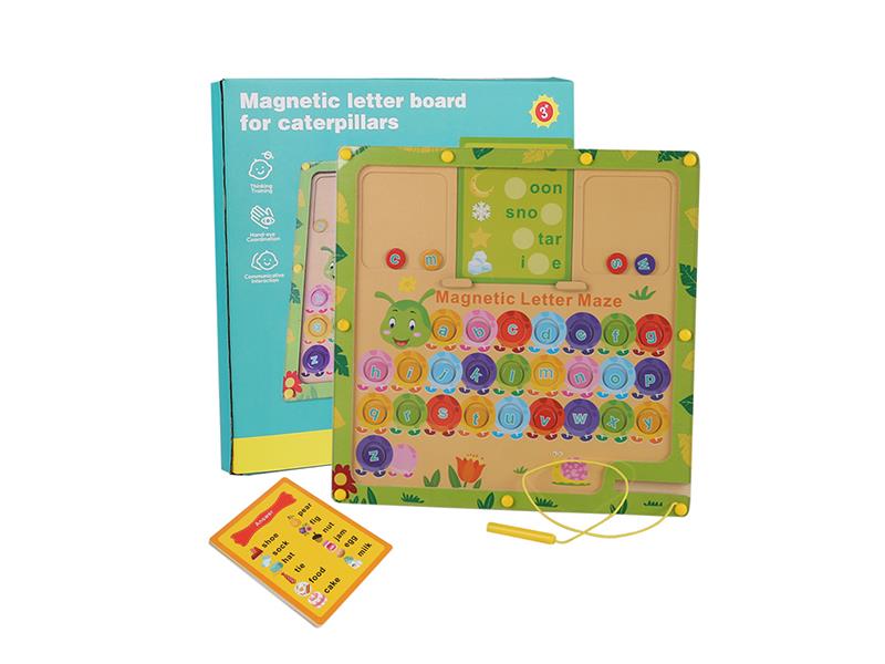 Wooden Magnetic Letter Board