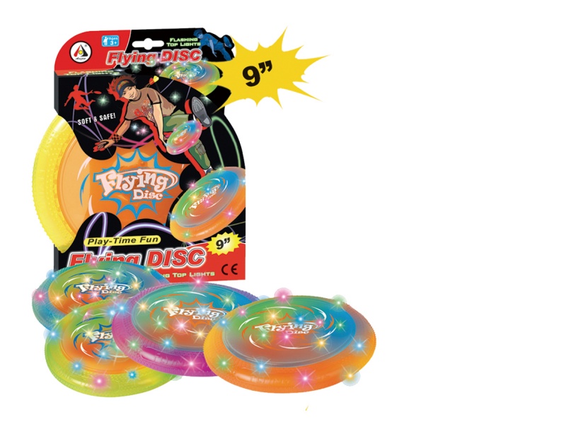 9" Frisbee Has Lights