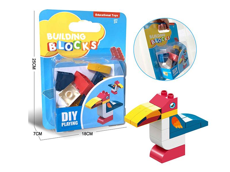 Toucan Large Particle Building Blocks 12PCS