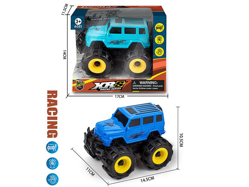 Friction Hummer Off-Road Vehicle