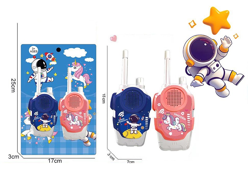 Space Man Unicorn Walkie-Talkie