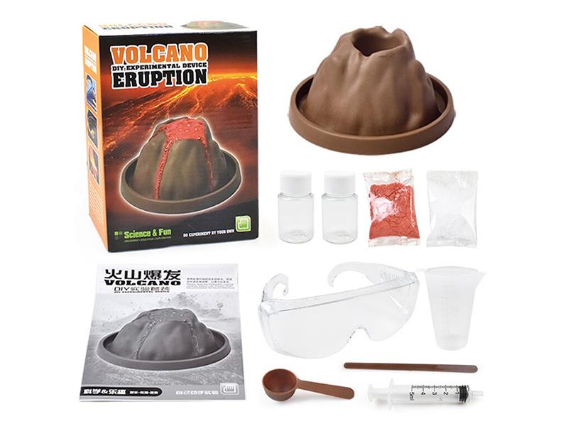DIY Experiment Volcano Eruption