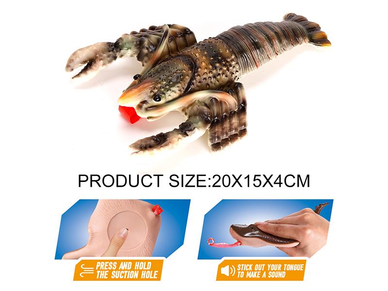 Vinyl Model Lobster(Pinch And Out Tongue)