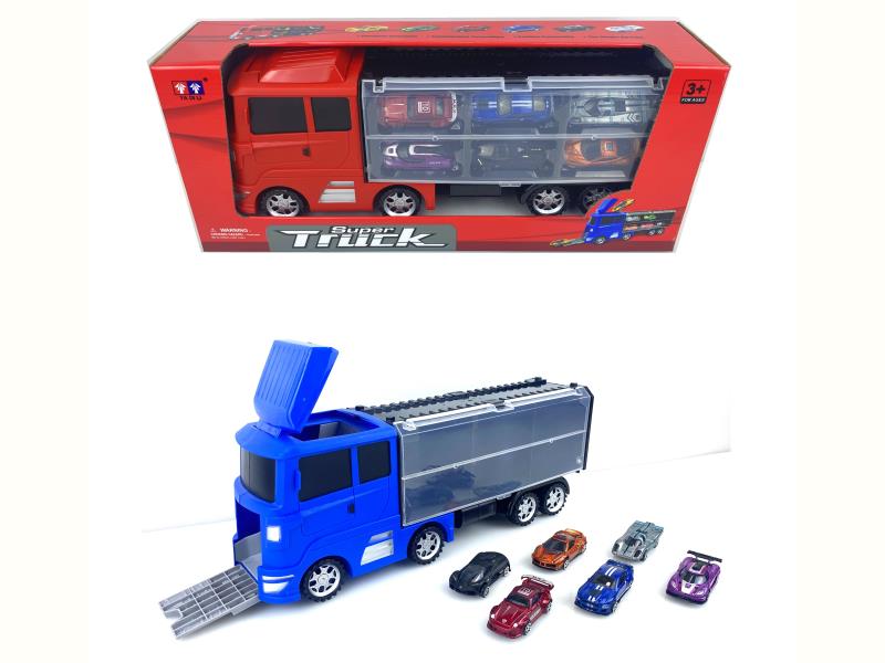 Snowmobile Storage Vehicle Combined With The Golden Car