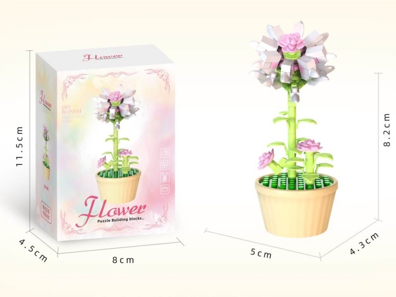 Building Blocks: 100 PCS Of White Mountain Grass