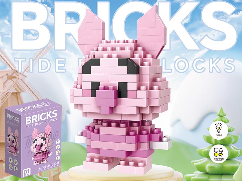 3D Doll Microparticle Building Blocks