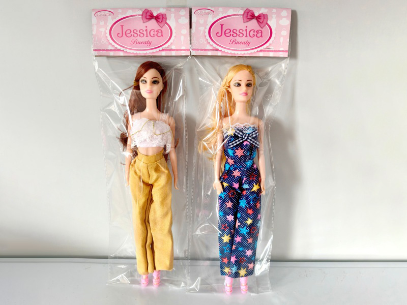 11-Inch 9-Joint Big-Foot Barbie Doll