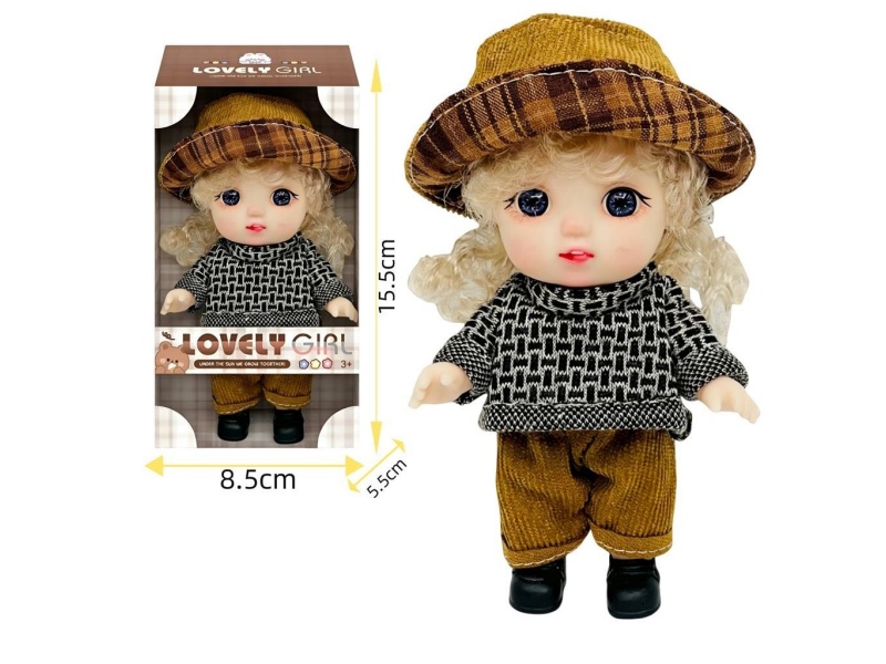 6-Inch 16Cm All-Rubber Eco-Friendly 3D Real Eyeball Cute Kid Peach-Flavored Meatballs