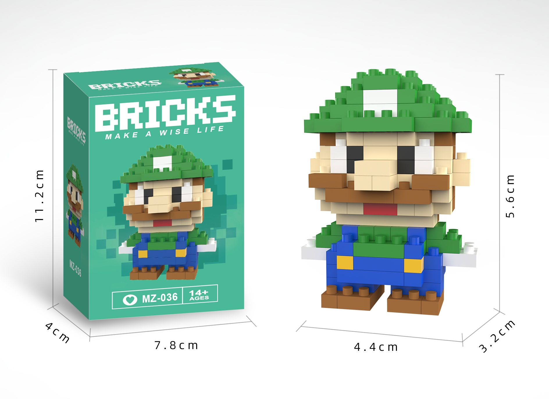 Building Blocks: 136 PCS Of Small Figurines