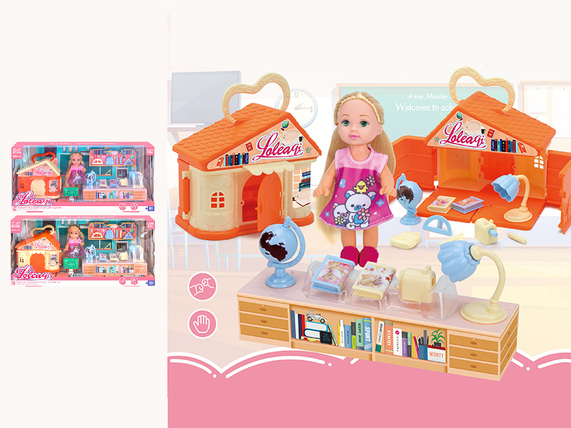 4.5" Solid Fashion Doll Set